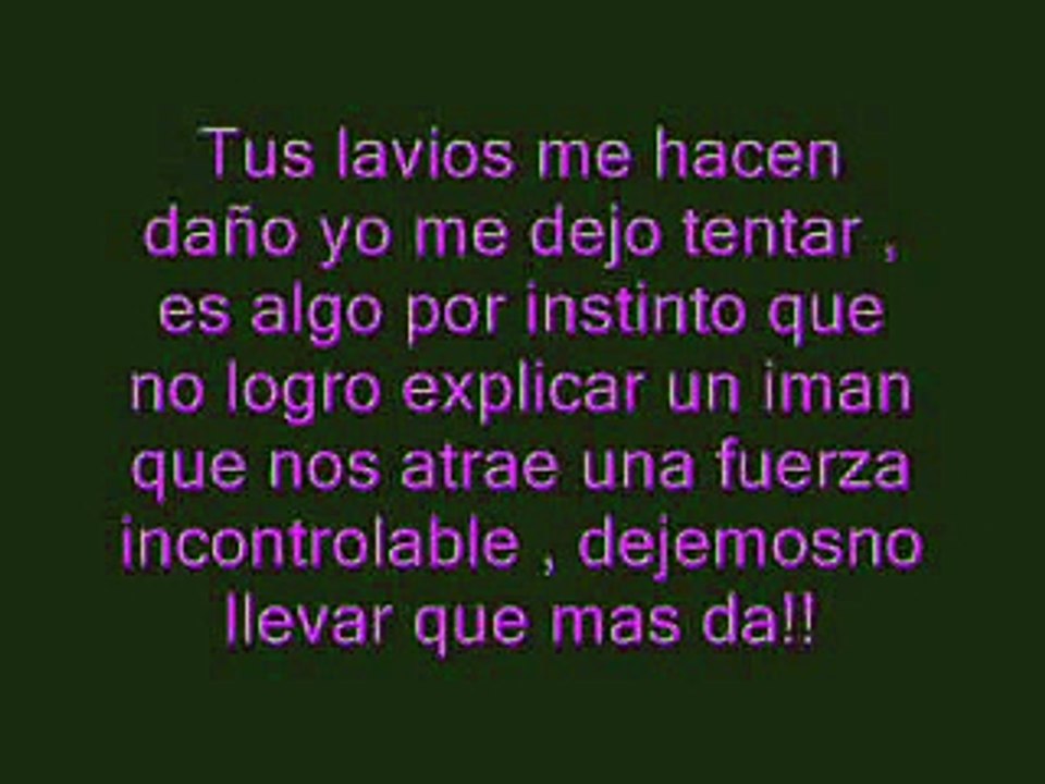 Besame con Letra [Cali & El Dandee ft Caravan]