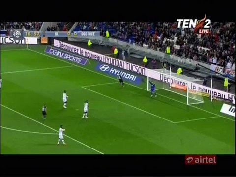 Valère Germain Goal HD - Olympique Lyonnais 0-1 Nice - 15.04.2016 HD