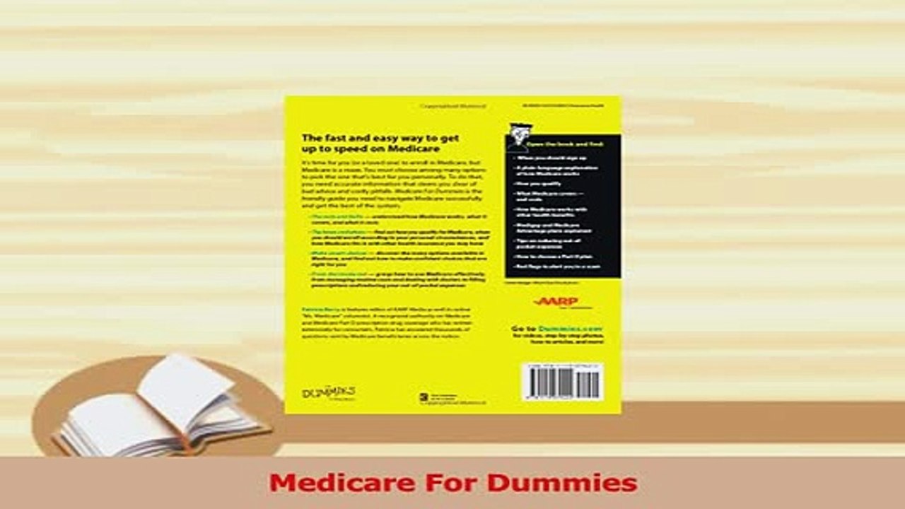 Read  Medicare For Dummies Ebook Free