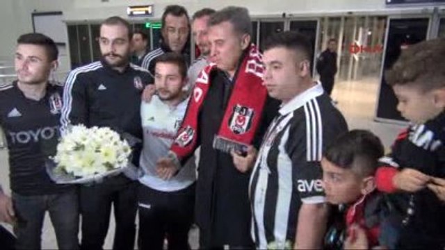 Beşiktaş'a Sivas'ta Coşkulu Karşılama
