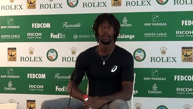 ATP - Monte-Carlo Rolex Masters 2016 - Gaël Monfils évoque la finale de Cédric Pioline il y a 16 ans