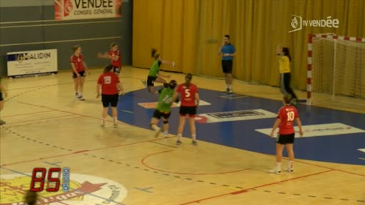 Handball féminin : La Roche-sur-Yon vs Blanquefort (24-23)