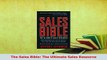 Download  The Sales Bible The Ultimate Sales Resource PDF Online