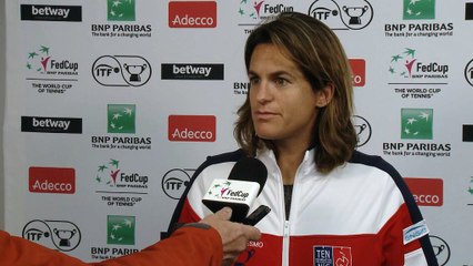 Fed Cup - Mauresmo : "Peut être la meilleure équipe de France"