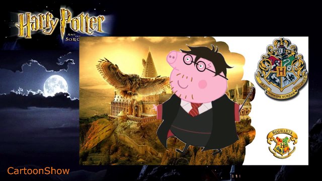 PEPPA PIG English Episodes Harry Potter Coloring Pages For Kids Toys Cartoons New Compilation 2016!