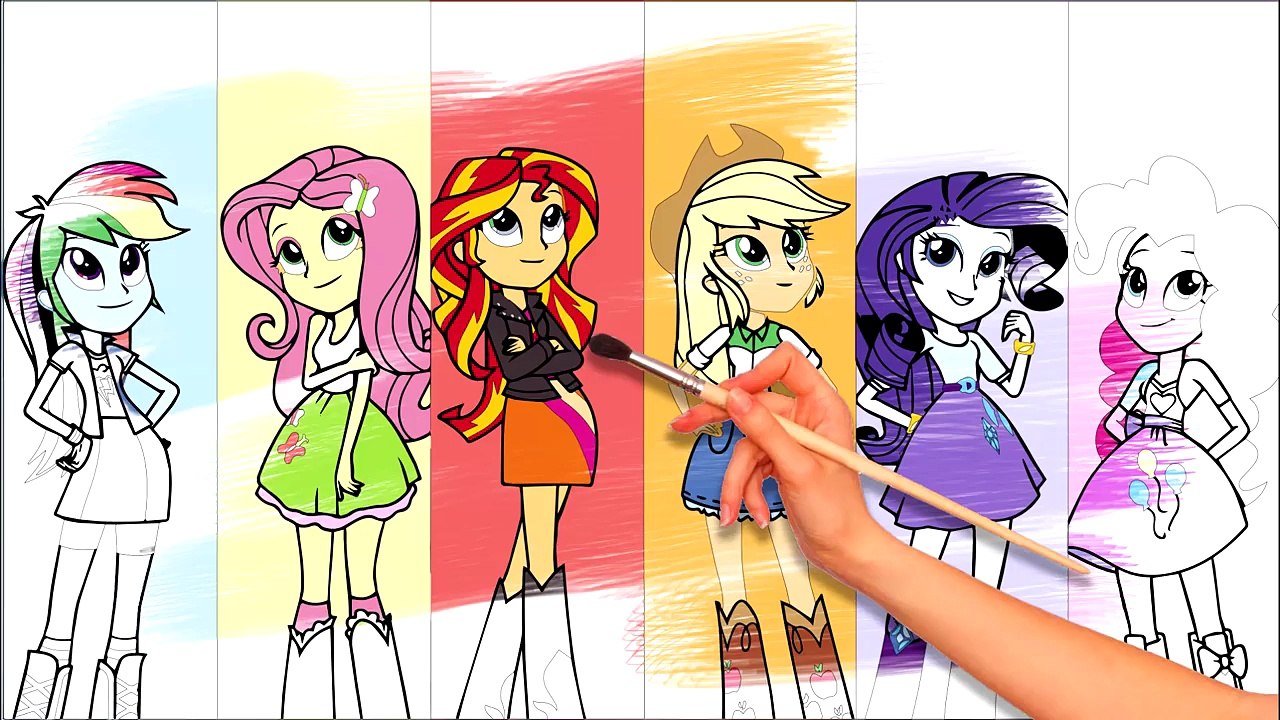 My Little Pony Coloring Book: Equestria Girls - Rainbow Rocks