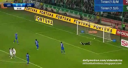 1-0 Aleksandar Prijovic Goal - Legia Warsawa 1 - 0 Lech Poznan 15.04.2016