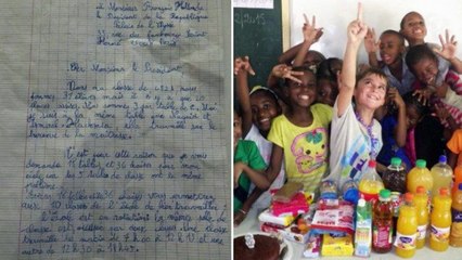Un écolier de Mayotte interpelle François Hollande