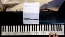 jurassic park theme - piano (keyboard) - short and easy