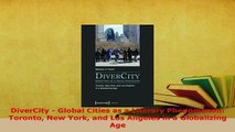 PDF  DiverCity  Global Cities as a Literary Phenomenon Toronto New York and Los Angeles in a  EBook