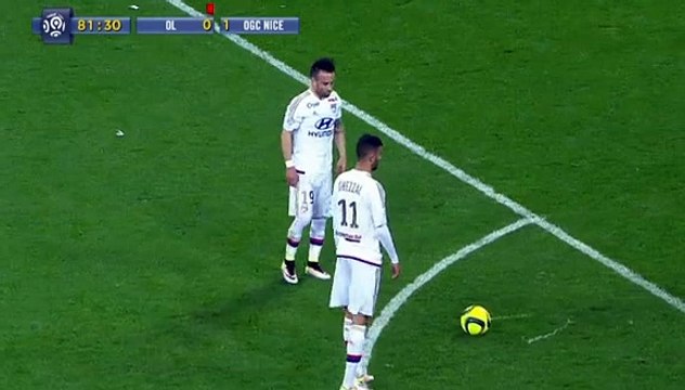 Alexandre Lacazette Goal HD - Olympique Lyonnais 1-1 Nice - 15.04.2016