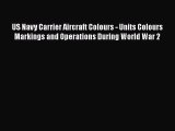 [Read Book] US Navy Carrier Aircraft Colours - Units Colours Markings and Operations During