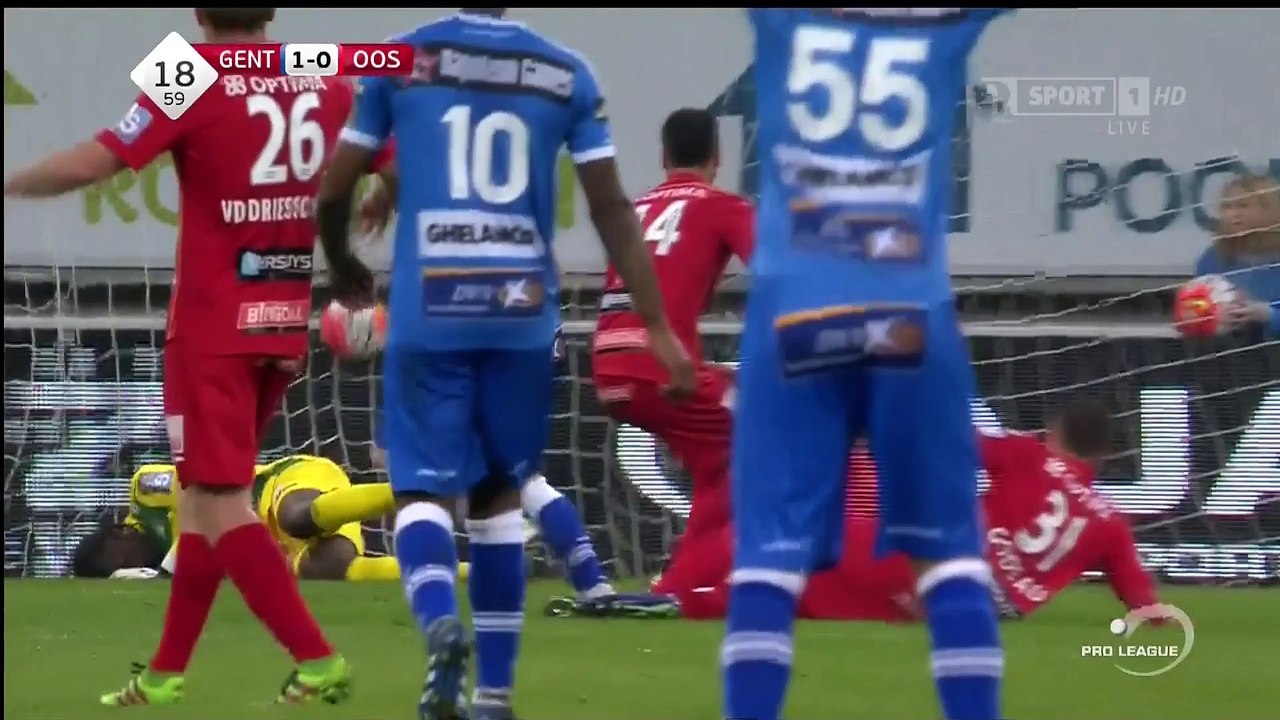 All Goals HD - Gent 2-0 Oostende - 15-04-2016