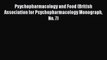 Read Psychopharmacology and Food (British Association for Psychopharmacology Monograph No.