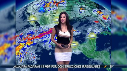 Susana Almeida Pronostico del Tiempo 15 de Abril de 2016