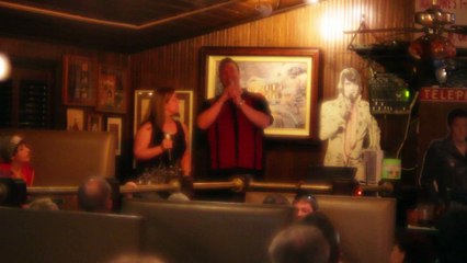 Scott and Anna MacDonald sing 'The Lady Loves Me' Marlowes Elvis Week 2014