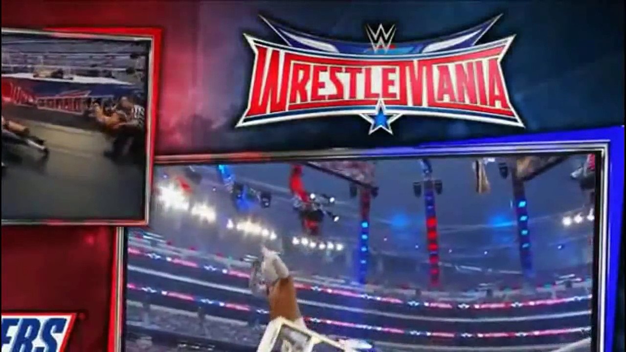 عرض راسلمينيا 32 - مبارة السلالم - على لقب القارات [ كاملة ] HD