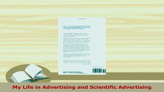 Read  My Life in Advertising and Scientific Advertising Ebook Free