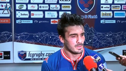 Mathias Marie après FCG-Castres