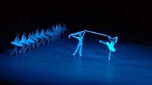 La Bayadere. Anna Nikulina & Vladislav Lantratov. Scarf variation.