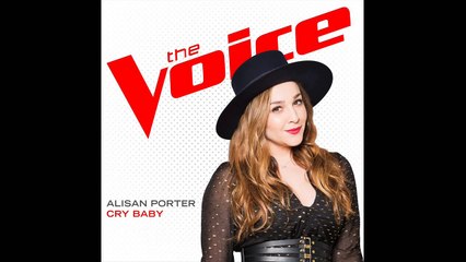 Alisan Porter - Cry Baby - Studio Version - The Voice 10