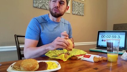 4000 Calories | Matt Stonie McDonald's Ultimate Breakfast Challenge