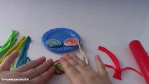Oyun Hamuru Lolipop Yapımı Play Doh Rainbow Lollipops