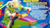 DISNEY TOY STORY 2 BUZZ LIGHTYEAR SPACE CYCLE PLAYSET TOY REVIEW