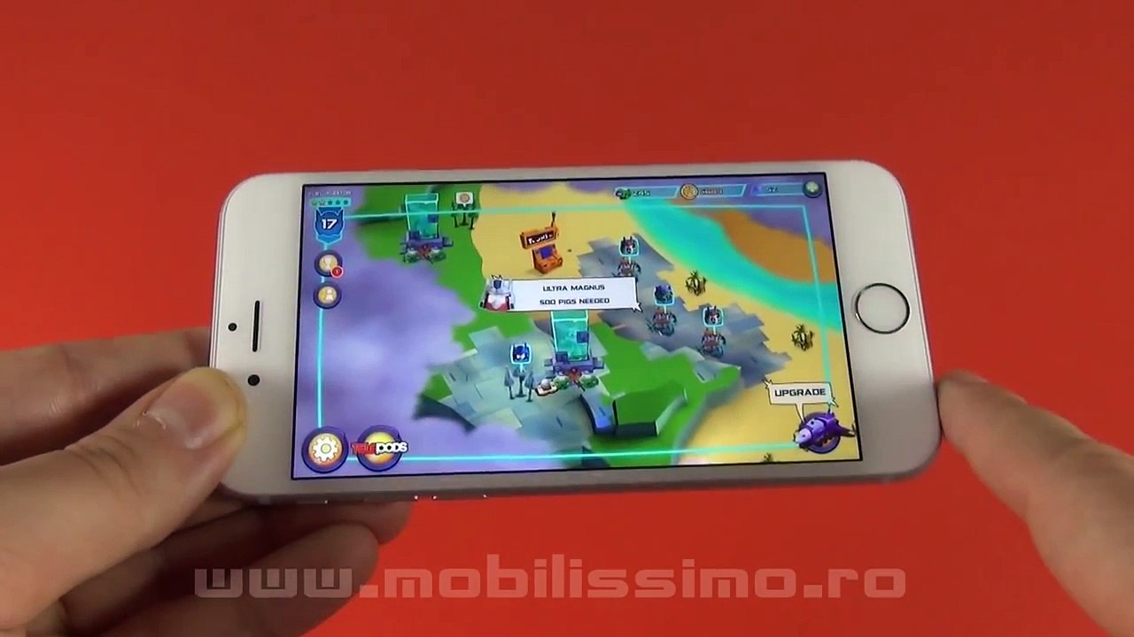 Angry Birds Transformers Review Limba Romana (iPhone 6/ Jocuri iOS) - Mobilissimo.ro