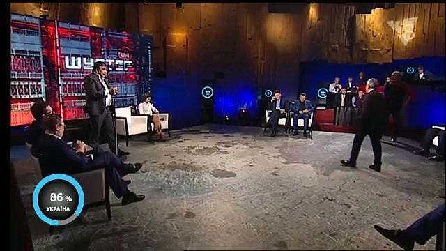 Сутичка між Саакашвілі та Червоненко в ефірі Шустер LIVE