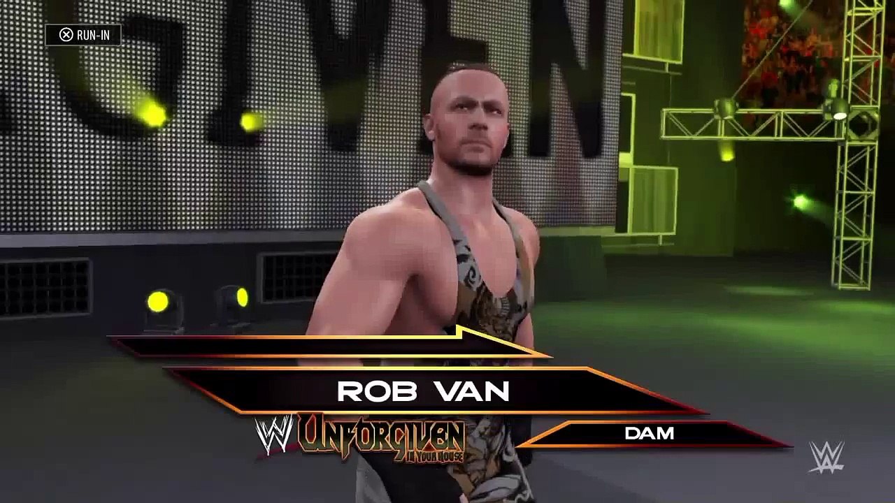 WWE 2K16 [SIMULATION] Triple H vs Rob Van Dam | Unforgiven 2002 Highlights