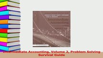 Download  Intermediate Accounting Volume 2 Problem Solving Survival Guide PDF Online
