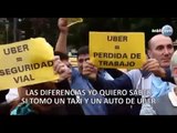 Toma taxi o toma Uber - cuarteto viral de la guerra entre los taxis y la aplicación