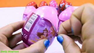 Play Doh Peppa Pig Kinder Surprise Eggs Mickey Mouse Barbie Cars 2 Dora spiderman Disney