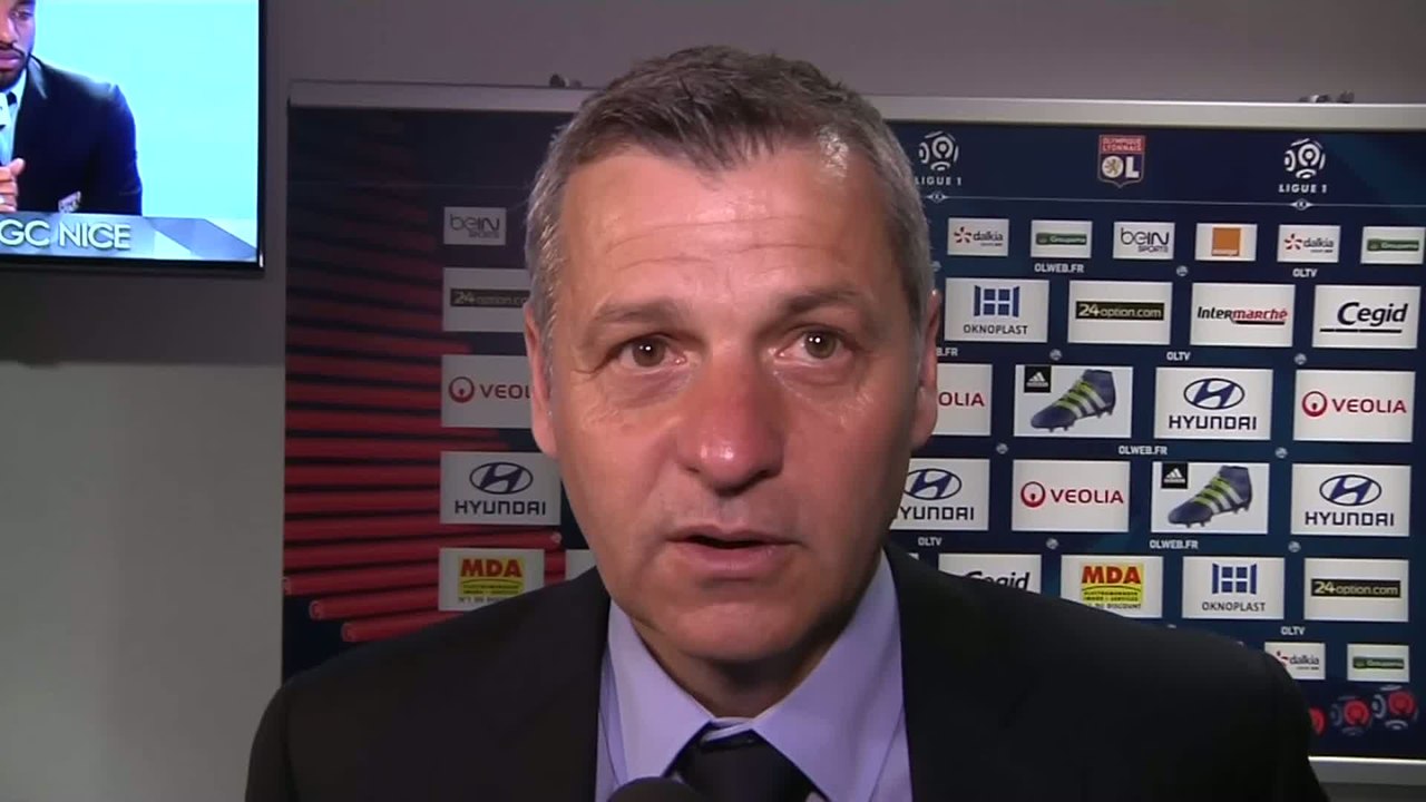 Foot - L1 - OL : Genesio «J'ai envie que mon équipe joue pour gagner les matches...»