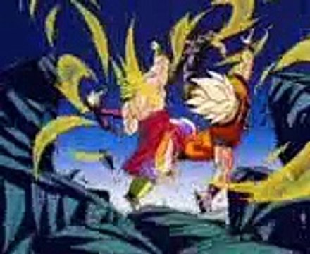 Dragonball Z - Broly vs Goku