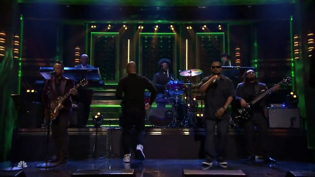 Ice Cube & Common Real People Live @ NBC The Tonight Show starring Jimmy Fallon , 04-11-2016