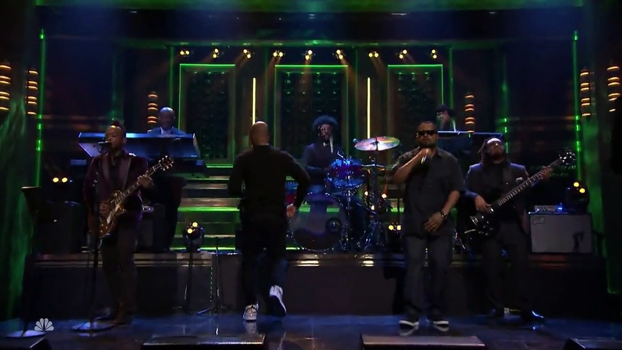 Ice Cube & Common "Real People" Live @ NBC "The Tonight Show starring Jimmy Fallon", 04-11-2016