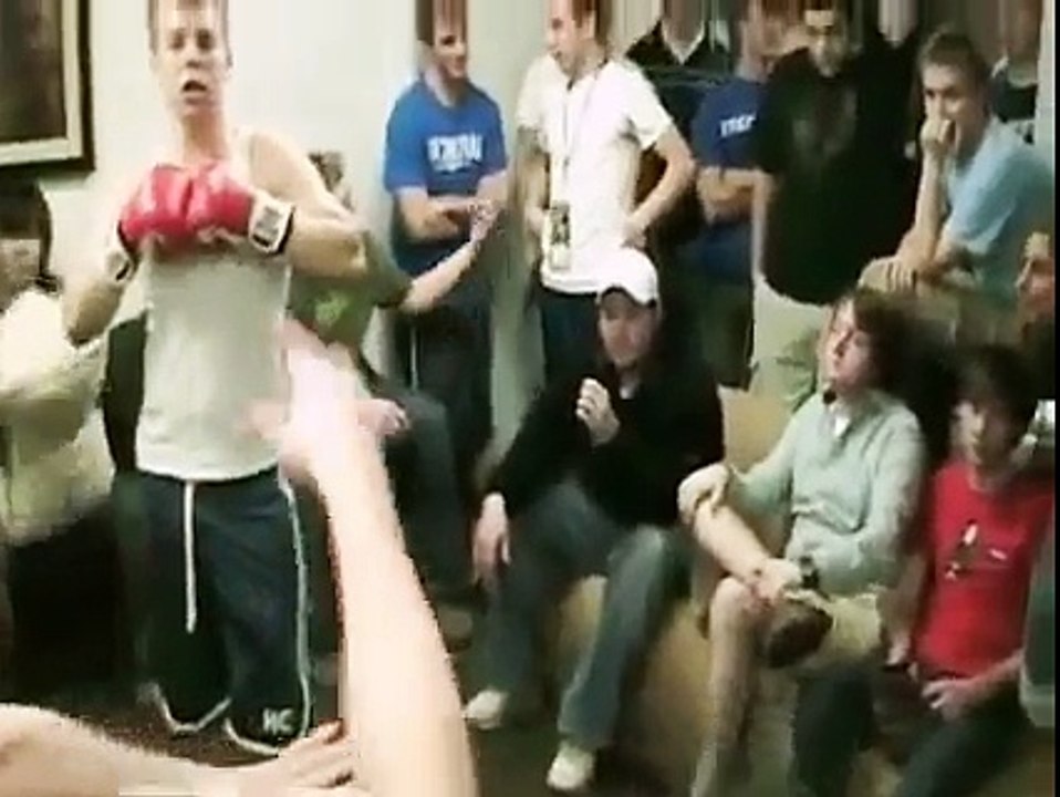 Violent Teen Dorm Room Boxing Matches:  Sick Hits!!