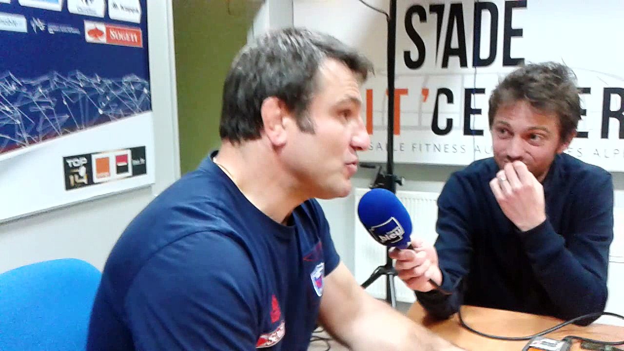 Réaction de Fabrice Landreau après Grenoble-Castres (28-33)