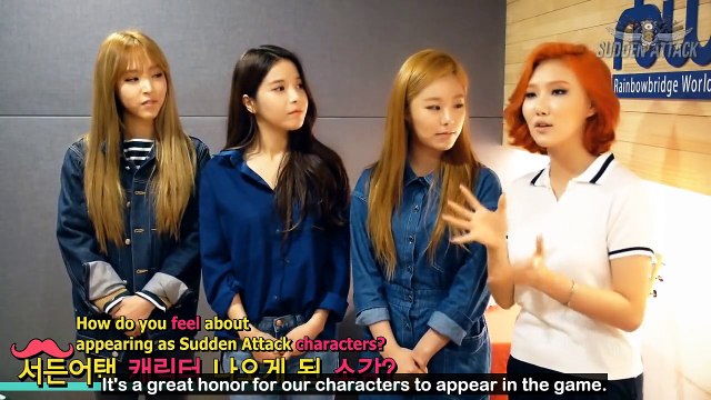 [ENG SUB] 160411 Mamamoo - Sudden Attack (Recording Making Video)