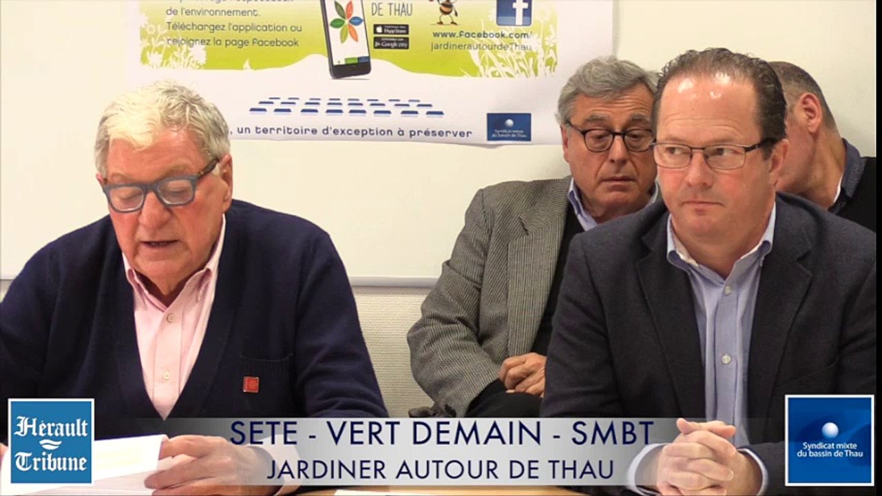 SETE - BASSIN DE THAU - VIDEO - LE PROGRAMME VERT DEMAIN S’ETEND AUX JARDINIERS AMATEURS