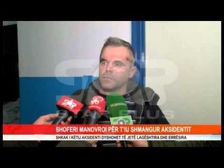 SHOFERI MANOVROI PËR T’IU SHMANGUR AKSIDENTIT
