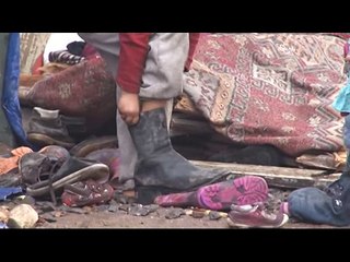 Çöken bina Suriyeli çocukların dramını ortaya çıkardı