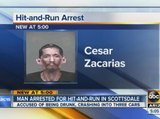 Man arrested for hit-and-run in Scottsdale