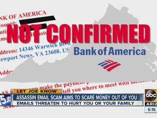 Assassin email scam aims to scare money out of you