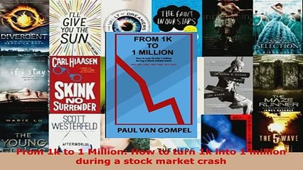 PDF  From 1k to 1 Million How to turn 1k into 1 million during a stock market crash Download Full Ebook
