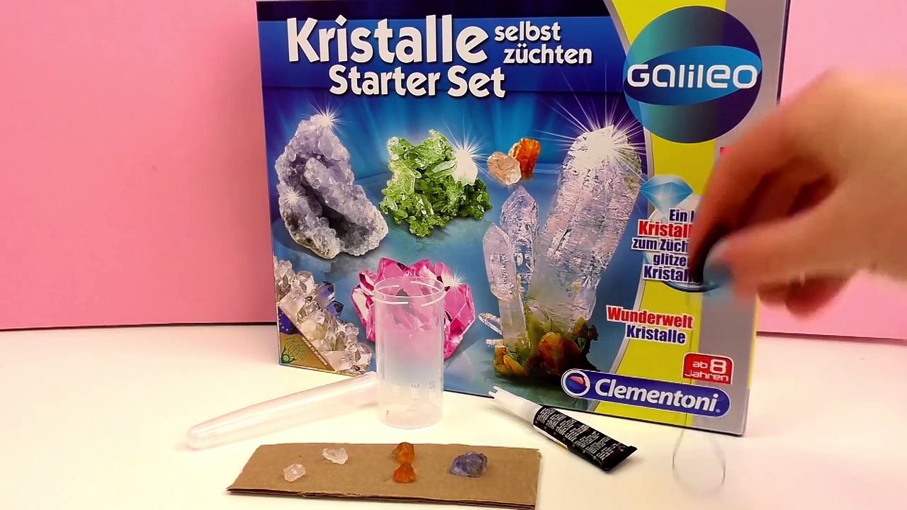 Créer des cristaux | Faire grandir un cristal | un grand cristal apparaît | Démo