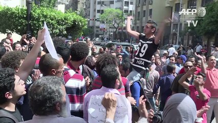 Egypt police disperse protest against Saudi island deal