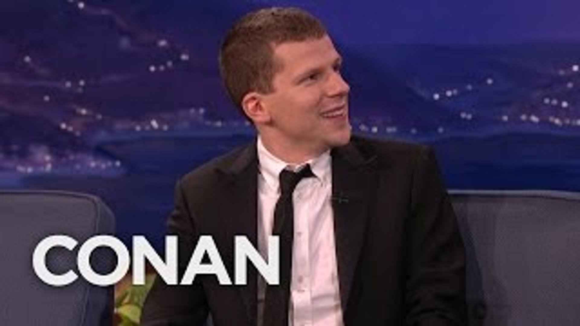 Jesse Eisenbergs Family Celebrates Thanksliving Conan On Tbs Dailymotion Video